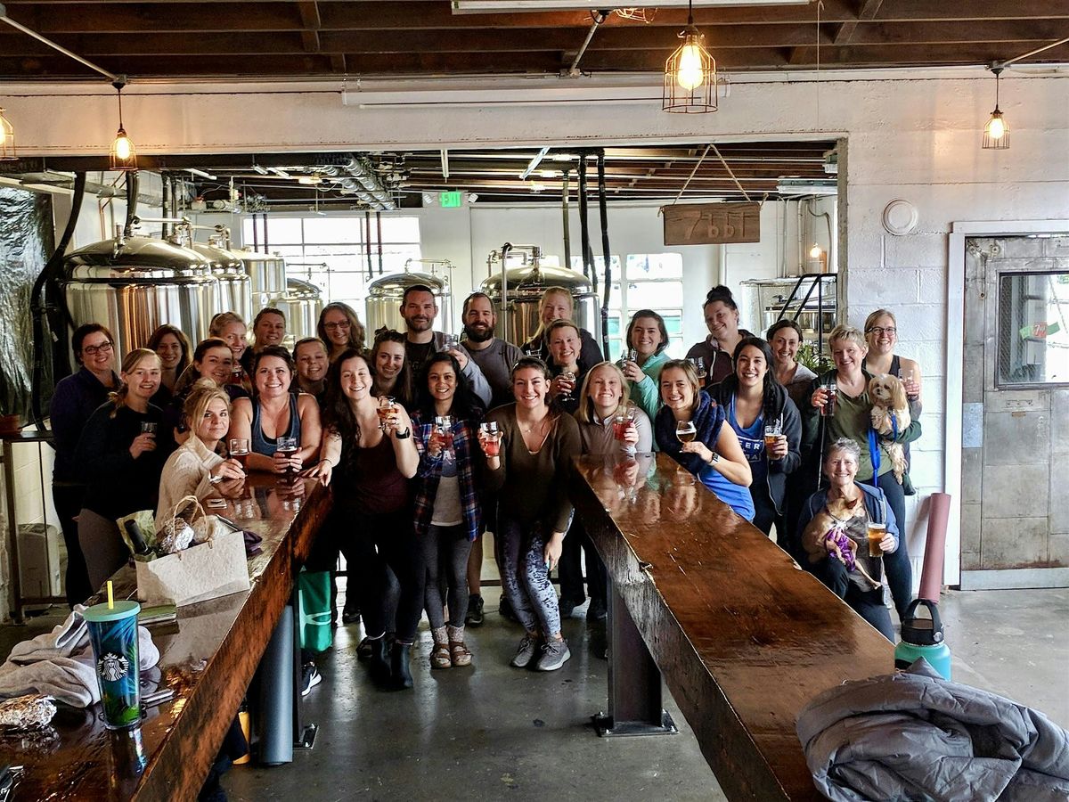 Beer + Yoga at Crucible Brewing, 22 June | Event in Everett | AllEvents