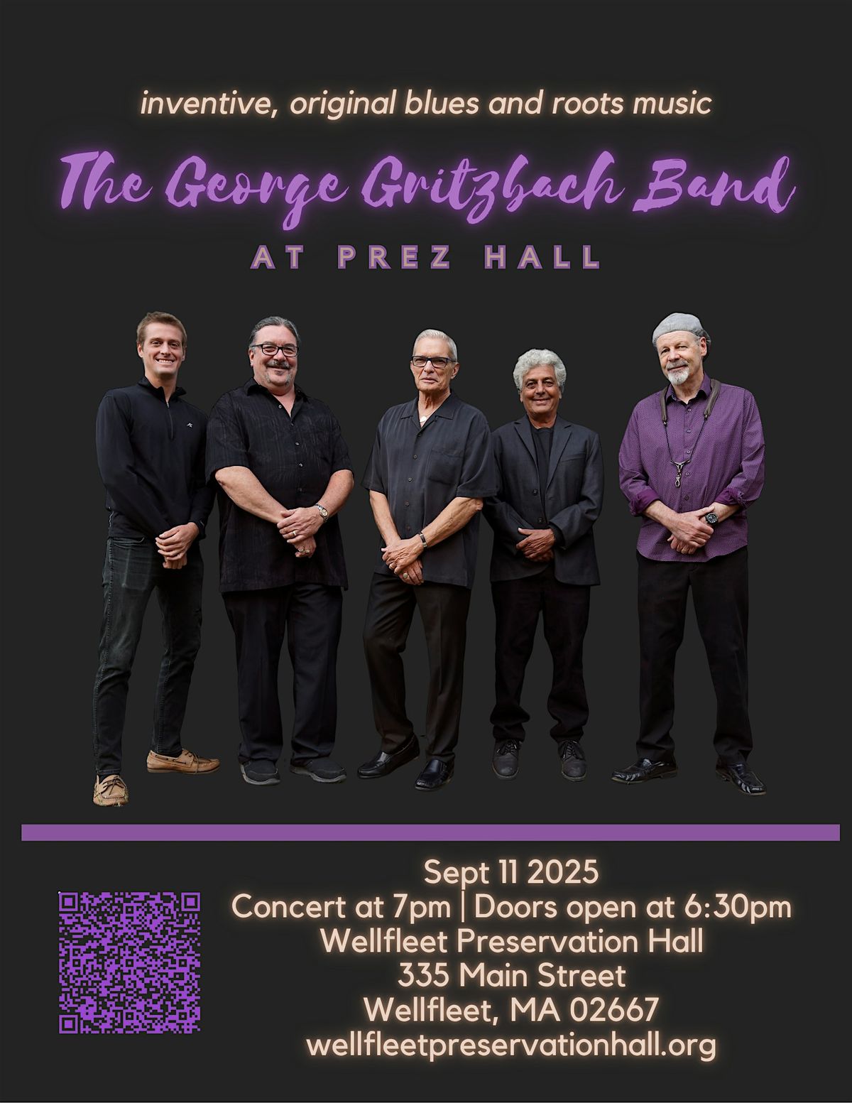 The George Gritzbach Band, 11 September | Event in Wellfleet | AllEvents