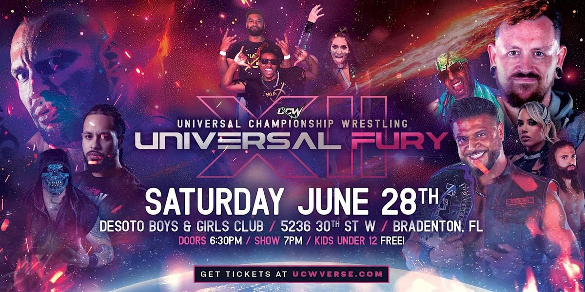 Universal Fury XII, 28 June | Event in Bradenton | AllEvents
