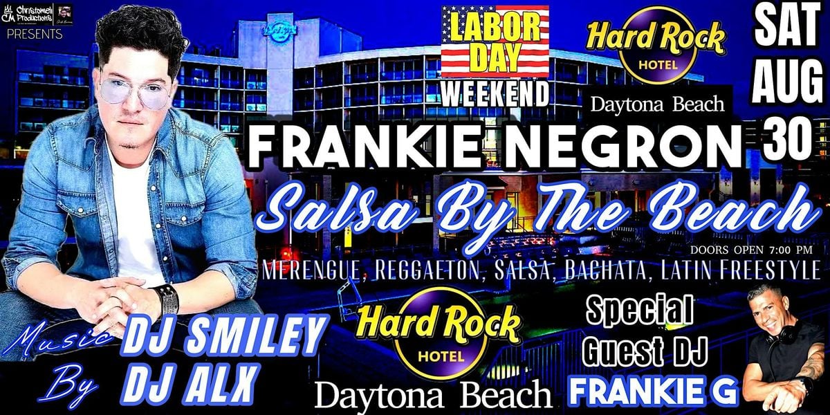 Labor Day Weekend - Salsa by the Beach w/Frankie Negron, 30 August | Event in Daytona Beach | AllEvents