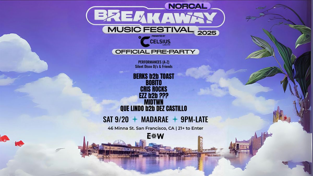 BOBITO [BREAKAWAY FESTIVAL OFFICIAL PRE-PARTY] AT MADARAE