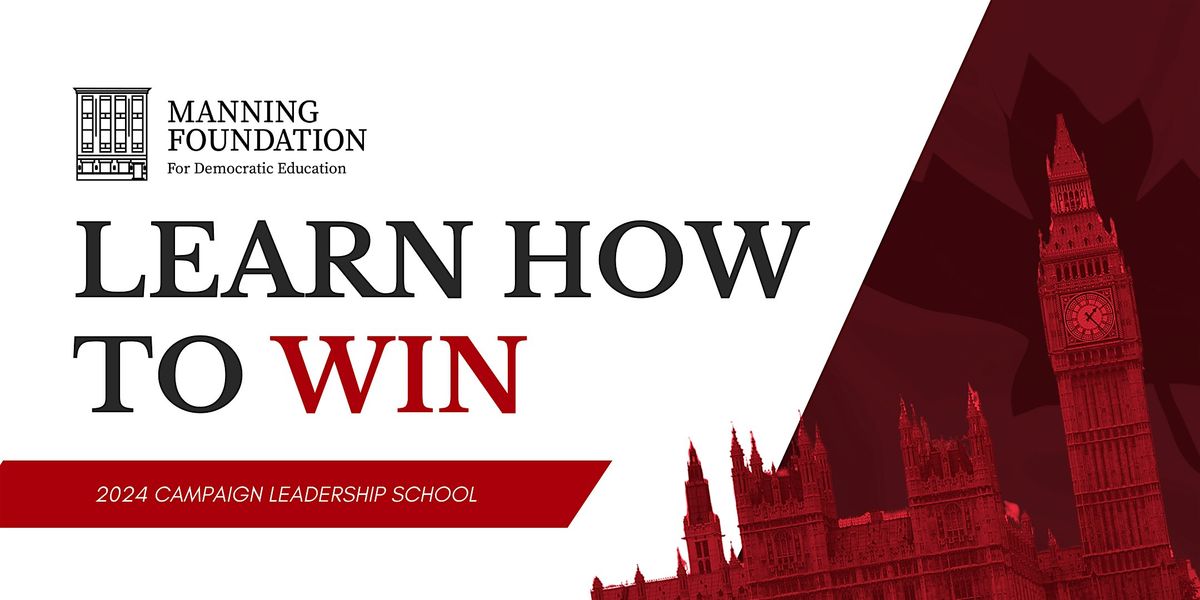 Learn How To Win | 2025 Campaign Leadership School | Surrey, 30 September | Event in Surrey | AllEvents