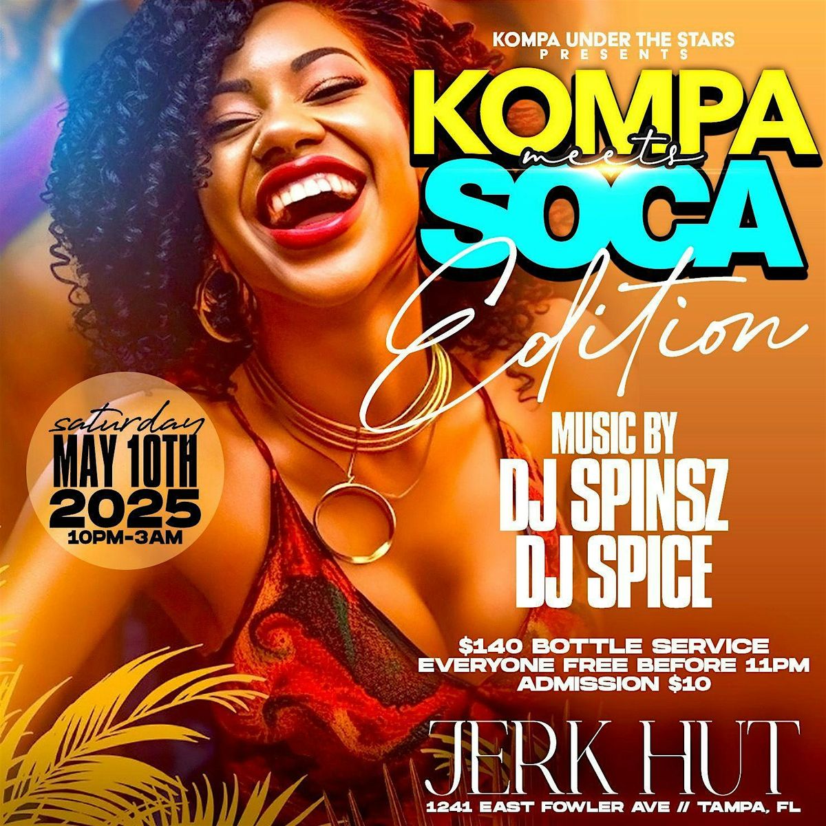 Kompa Under The Stars: Kompa Meets Soca Edition | Event in Tampa | AllEvents