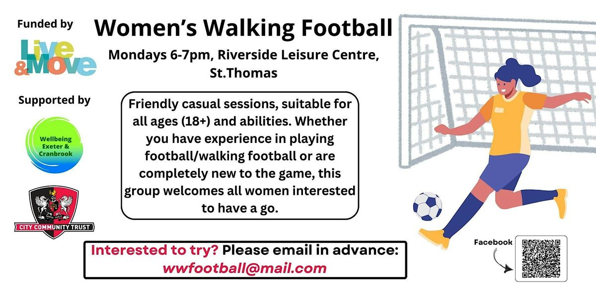 St.Thomas Women's Walking Football, 16 June | Event in Exeter | AllEvents
