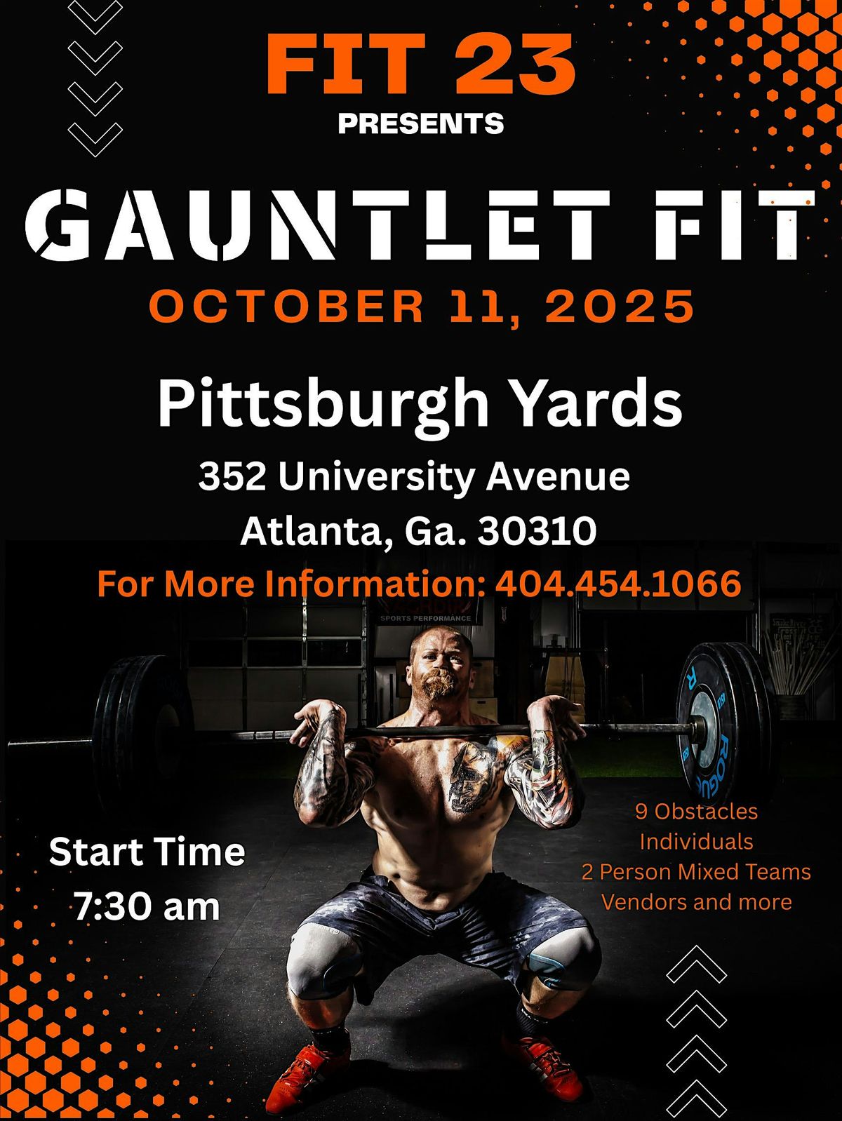The Gauntlet Fit Obstacle Course, 11 October | Event in Atlanta | AllEvents