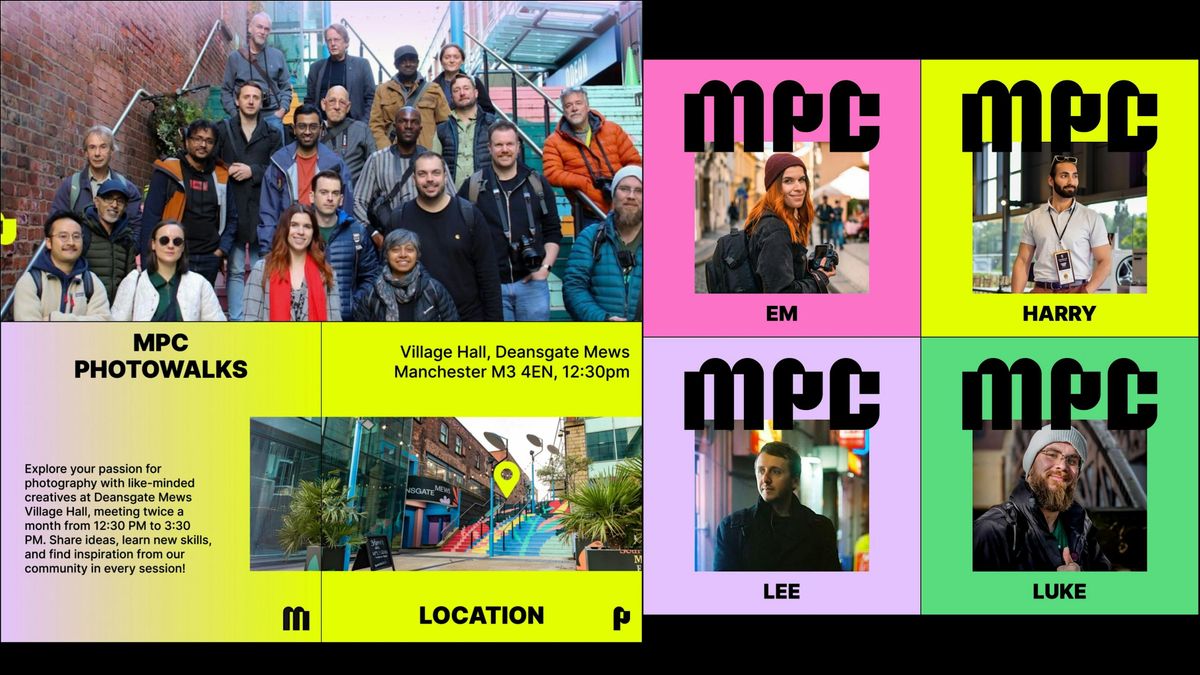 Manchester Photography Collective Photowalk, 6 December | Event in Manchester | AllEvents