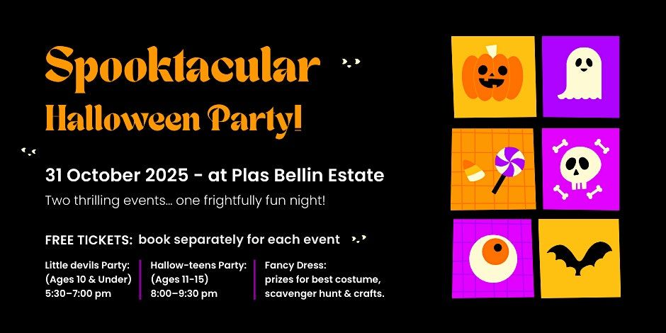 Spooktacular Halloween Party at Plas Bellin Hall, 31 October | Event in Mold | AllEvents