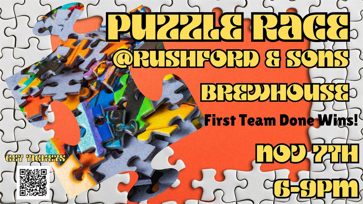 Fall Puzzle Race at Rushford & Sons Brewhouse, 7 November | Event in Upton | AllEvents