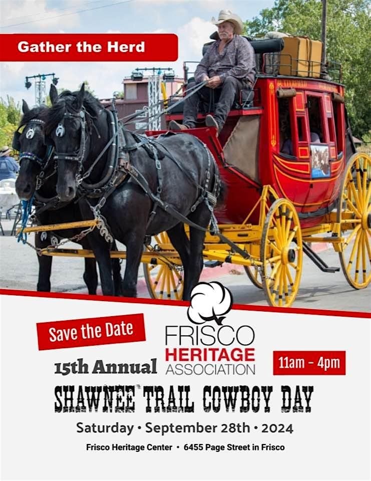 Shawnee Trail Cowboy Day - 2025, 27 September | Event in Frisco | AllEvents