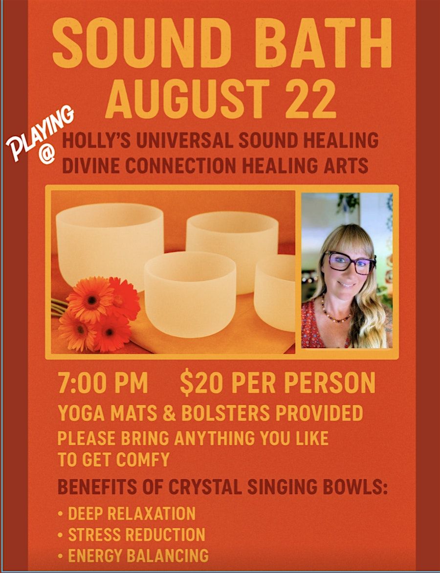 Sound Bath, 22 August | Event in Amboy | AllEvents