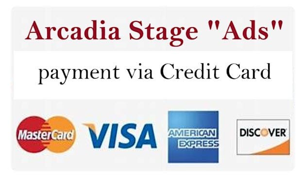 Credit Card Ad Payment (A Christmas Carol) - Deadline 11/01, 10 November | Event in Arcadia | AllEvents