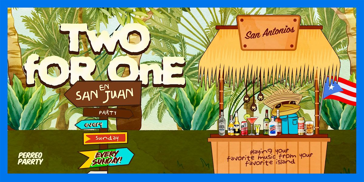 Two for One Drinks en San Juan - Puerto Rican Reggaeton & Latin Party NYC, 12 April | Event in New York