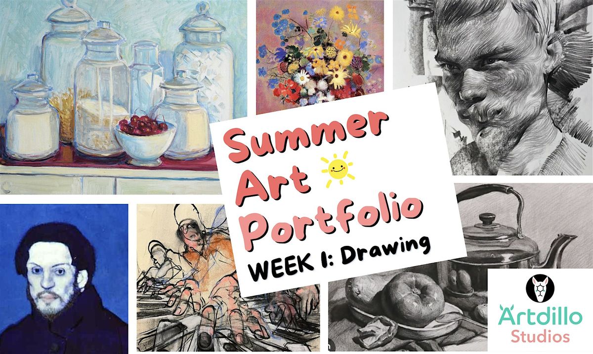 Art Portfolio Development Program (All Ages 15+) Week 1: Drawing, 24 June | Event in Flint | AllEvents