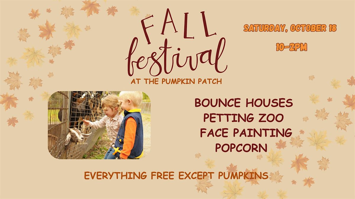 Fall Festival at The Pumpkin Patch, 18 October | Event in Houston | AllEvents