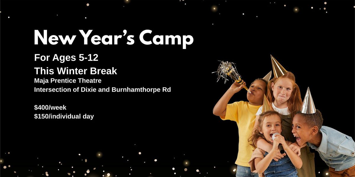 New Year’s Camp – Creative Fun & Celebration for Kids (Ages 5–12), 29 December | Event in Mississauga
