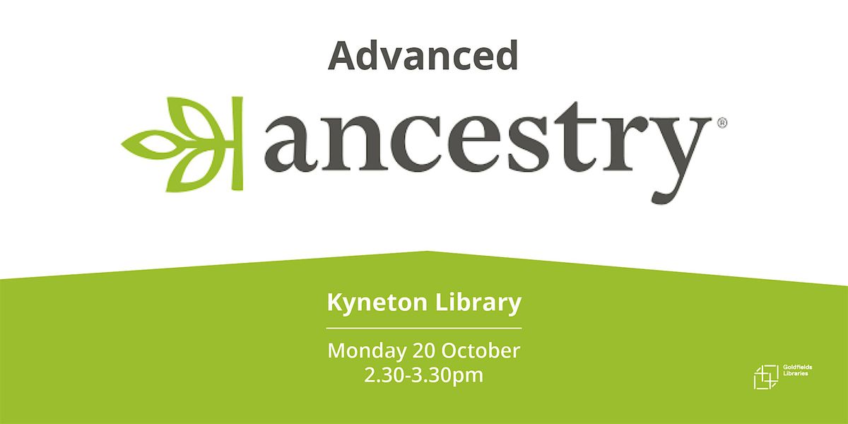 Advanced Ancestry, 20 October | Event in Kyneton | AllEvents