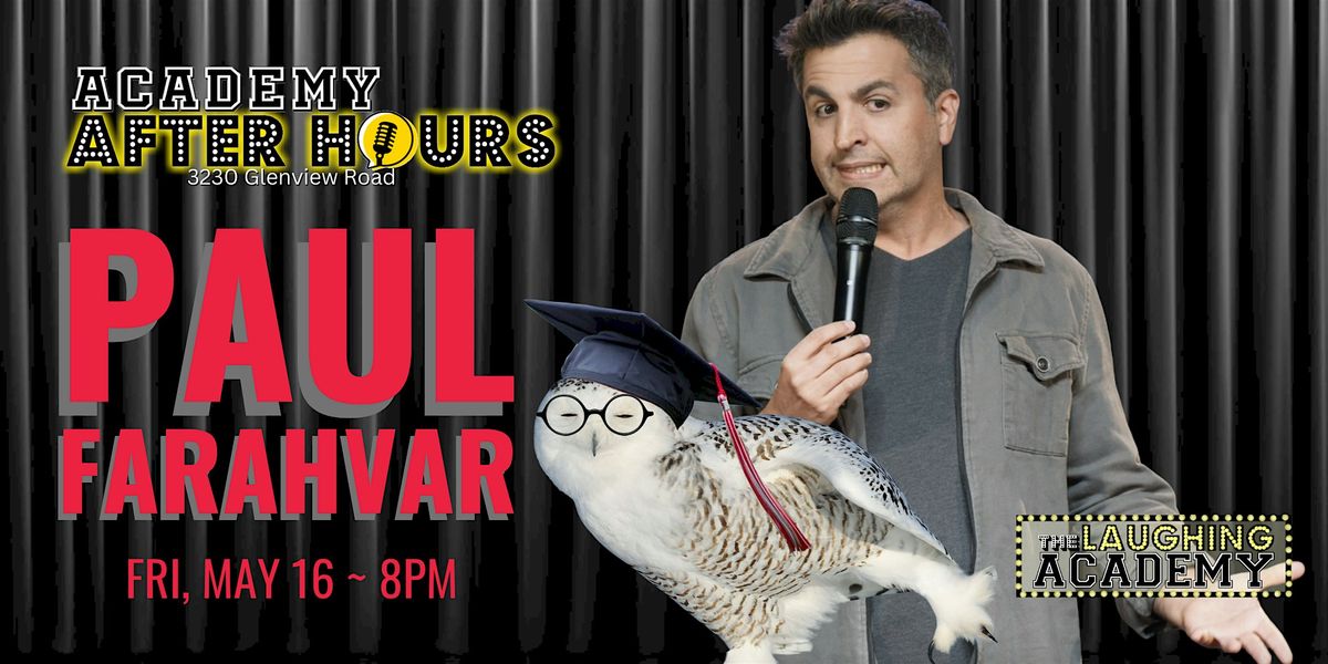 PAUL FARAHVAR and Friends!, 16 May | Event in Glenview | AllEvents