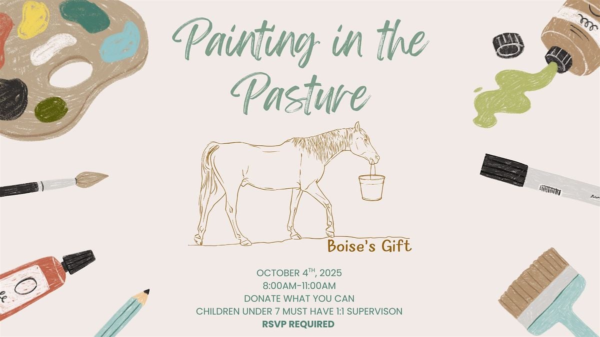 Painting in the Pasture, 4 October | Event in Chandler | AllEvents