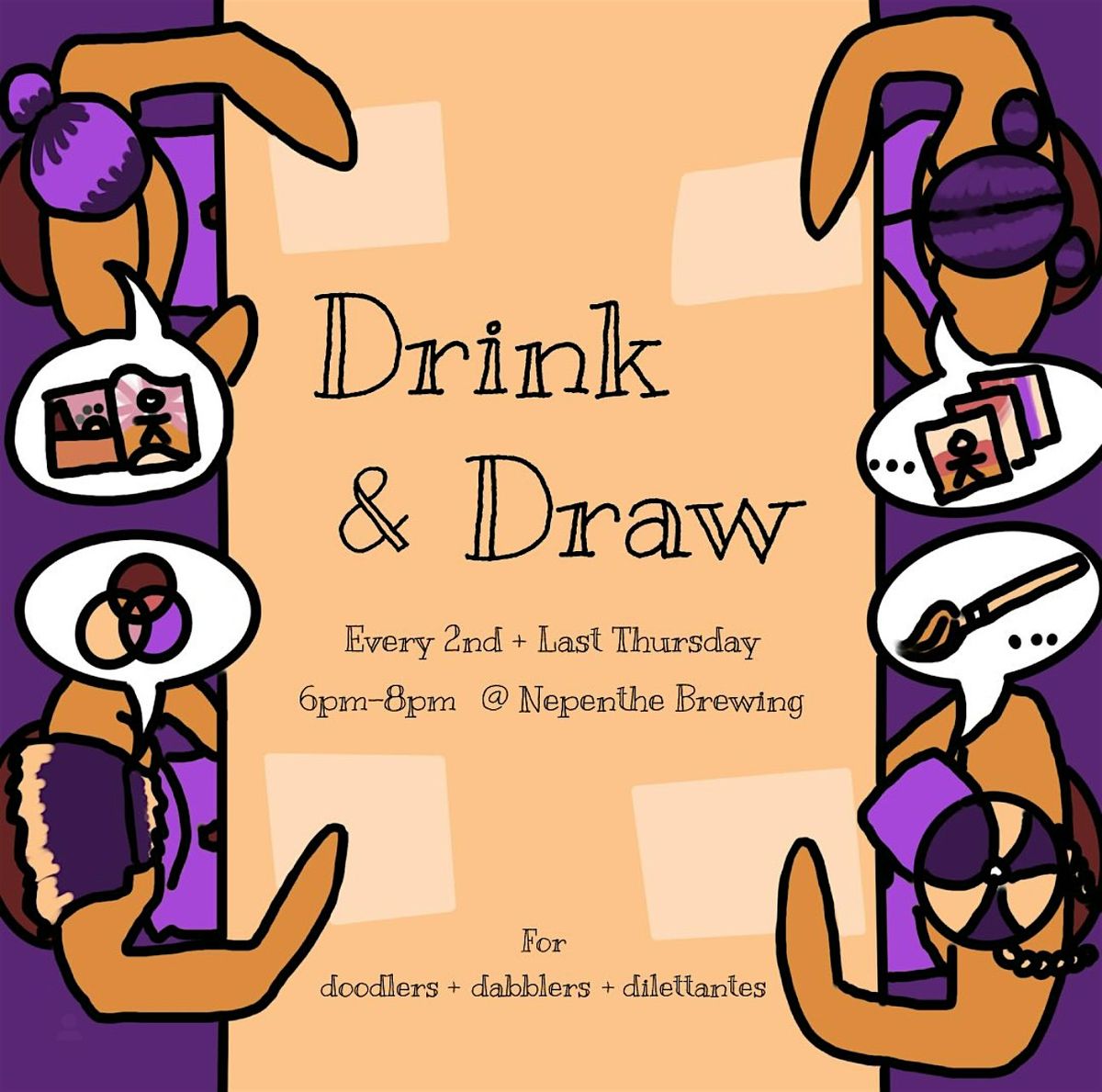 Drink & Draw | Event in Baltimore | AllEvents
