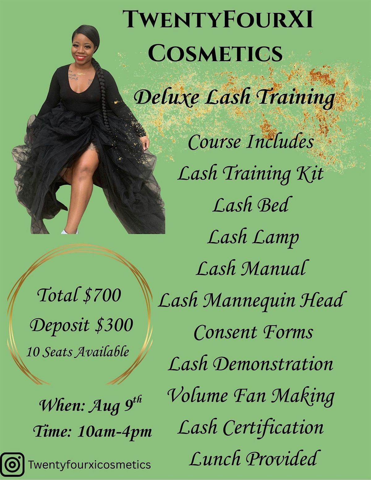 Deluxe Lash Training Class, 9 August | Event in Catonsville | AllEvents