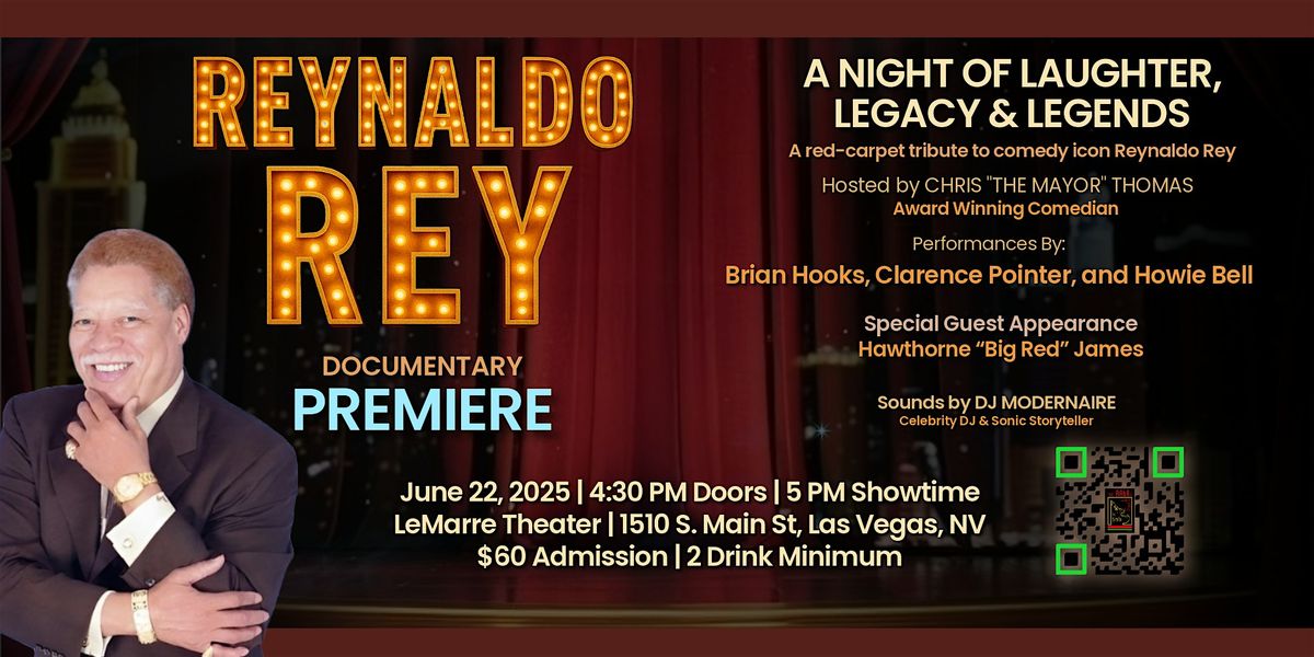 The Reynaldo Rey Tribute & Documentary Premiere, 22 June | Event in Las Vegas | AllEvents
