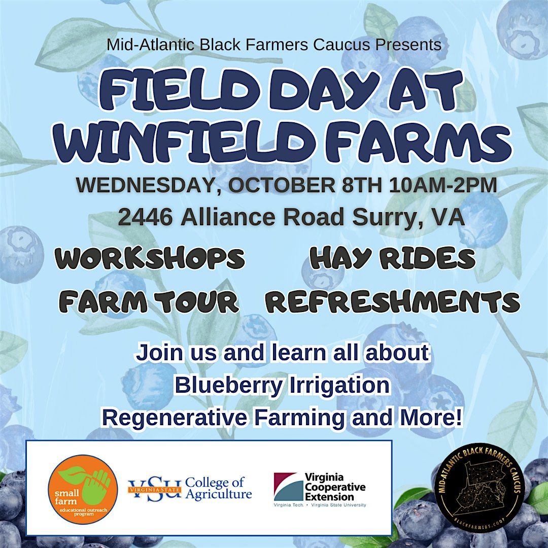 Field Day at Winfield Farms, 8 October | Event in Surry | AllEvents