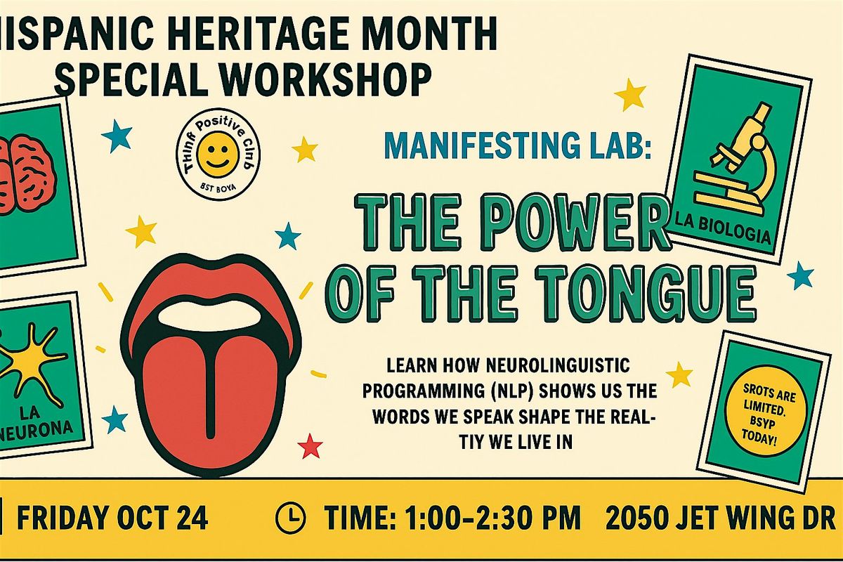 Manifesting lab : THE POWER OF THE TONGUE, 24 October | Event in Colorado Springs | AllEvents