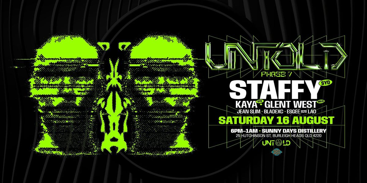 Untold Presents Techno Phase 7, 23 August | Event in Burleigh Heads | AllEvents