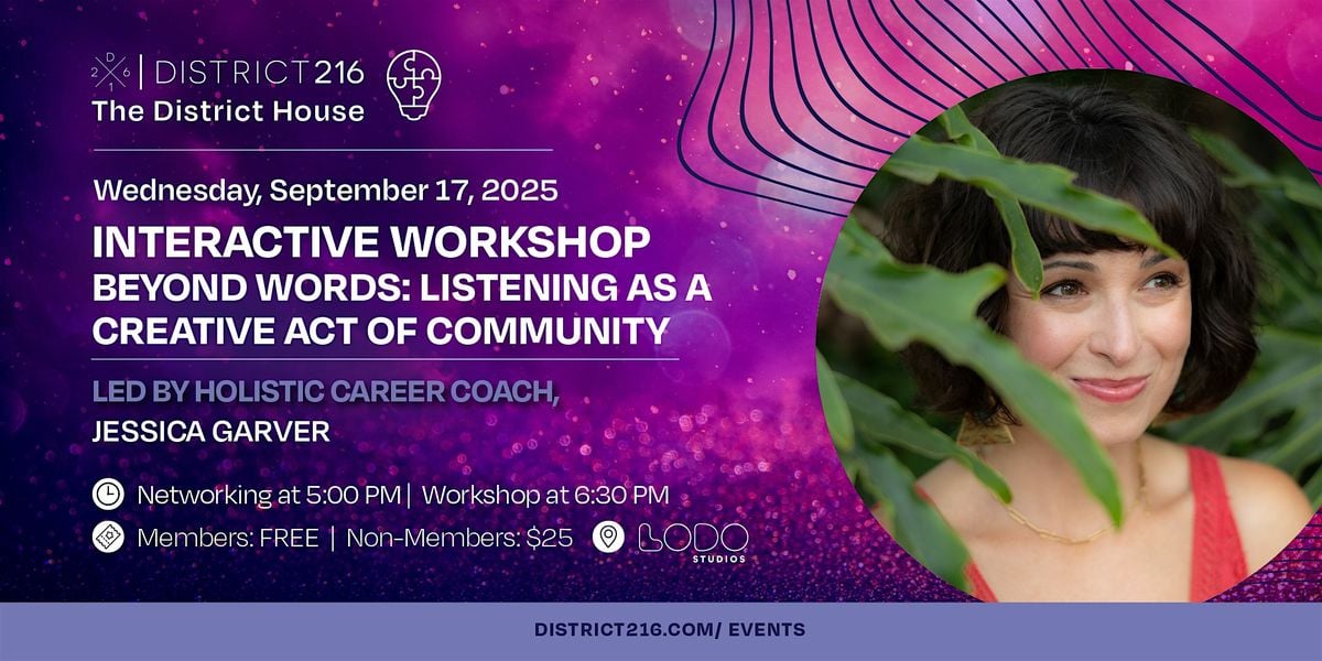 The District House (Wed. 09/17 Workshop with Jessica Garver), 17 September | Event in Santa Barbara | AllEvents
