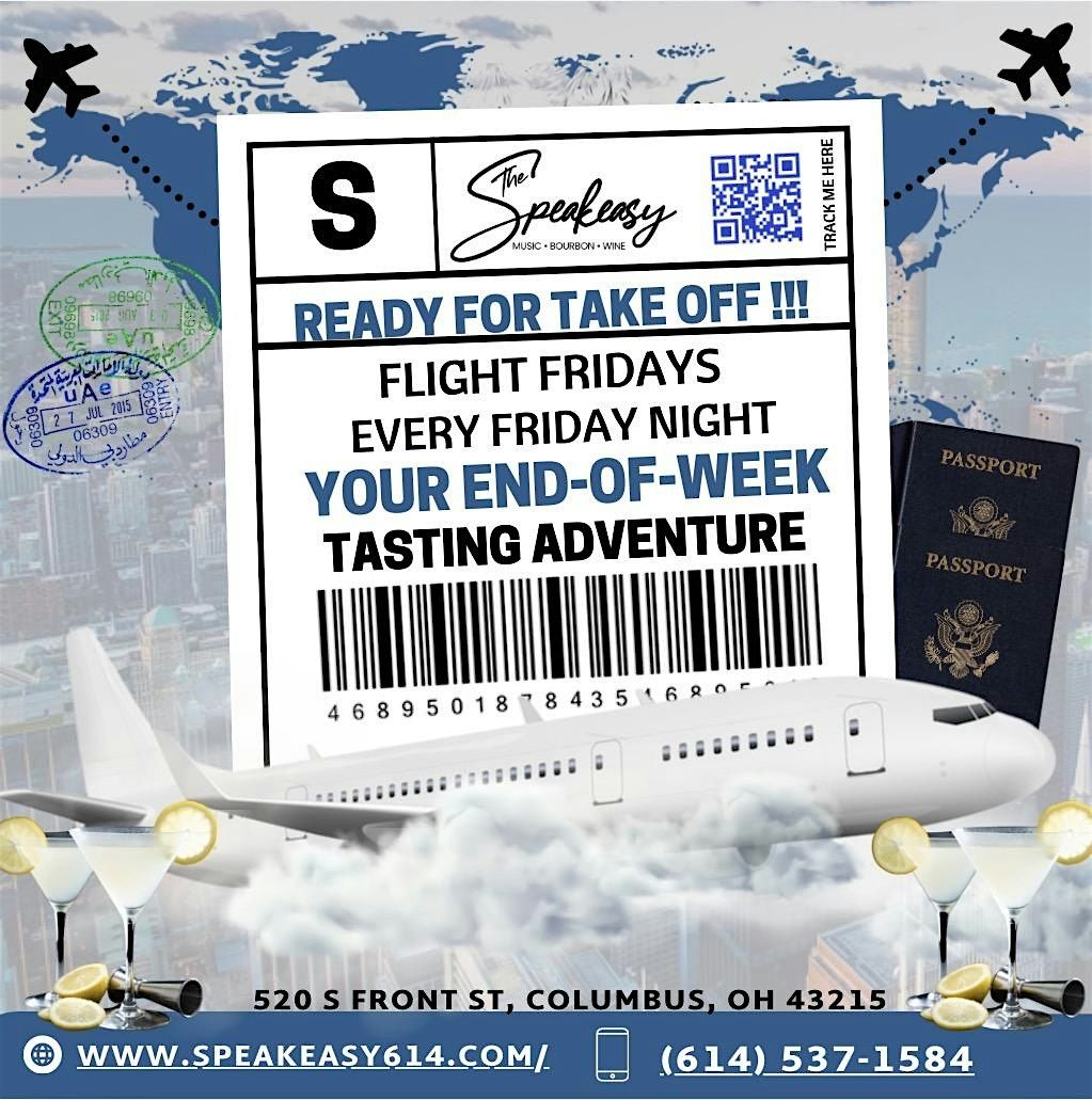 Flight Fridays at The Speakeasy ✈️ | Event in Columbus | AllEvents