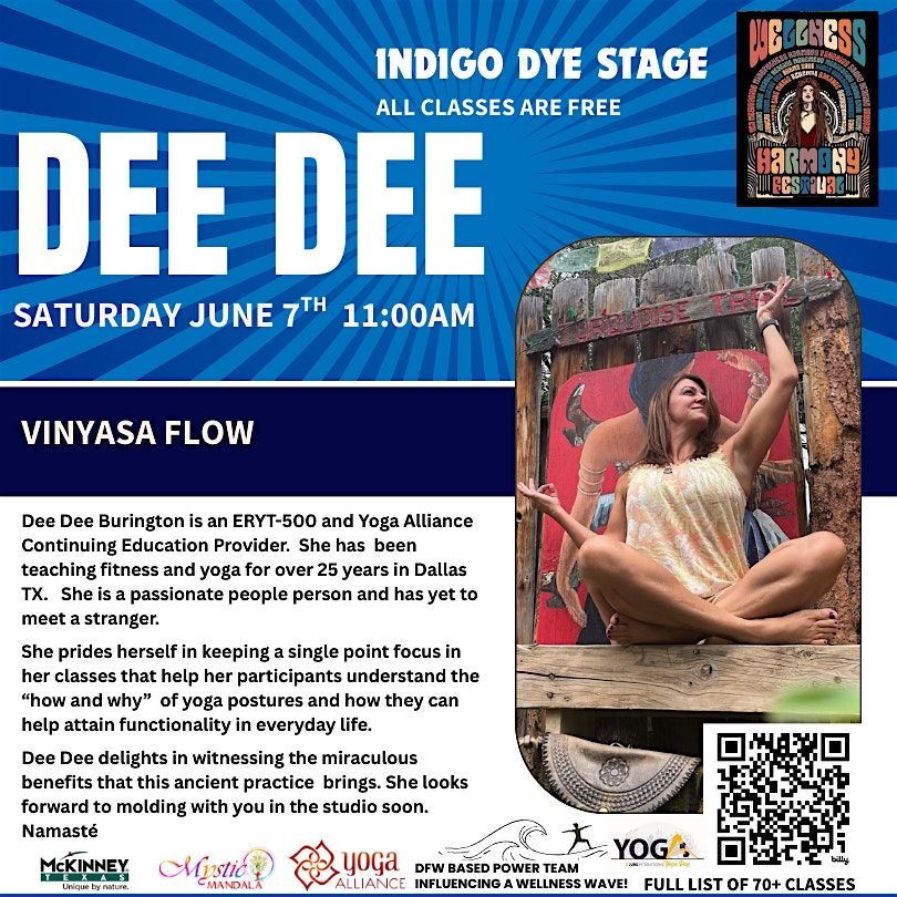 FREE CLASS: Vinyasa Flow with Dee Dee, 7 June | Event in McKinney | AllEvents
