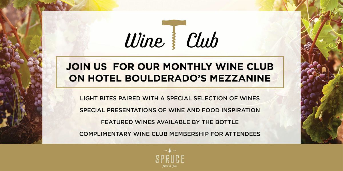 May Wine Club, 14 May | Event in Boulder | AllEvents