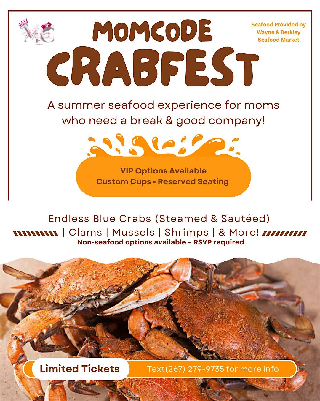 An all-you-can-eat seafood experience for adults featuring crabs, shrimp, c, 20 July | Event in Philadelphia
