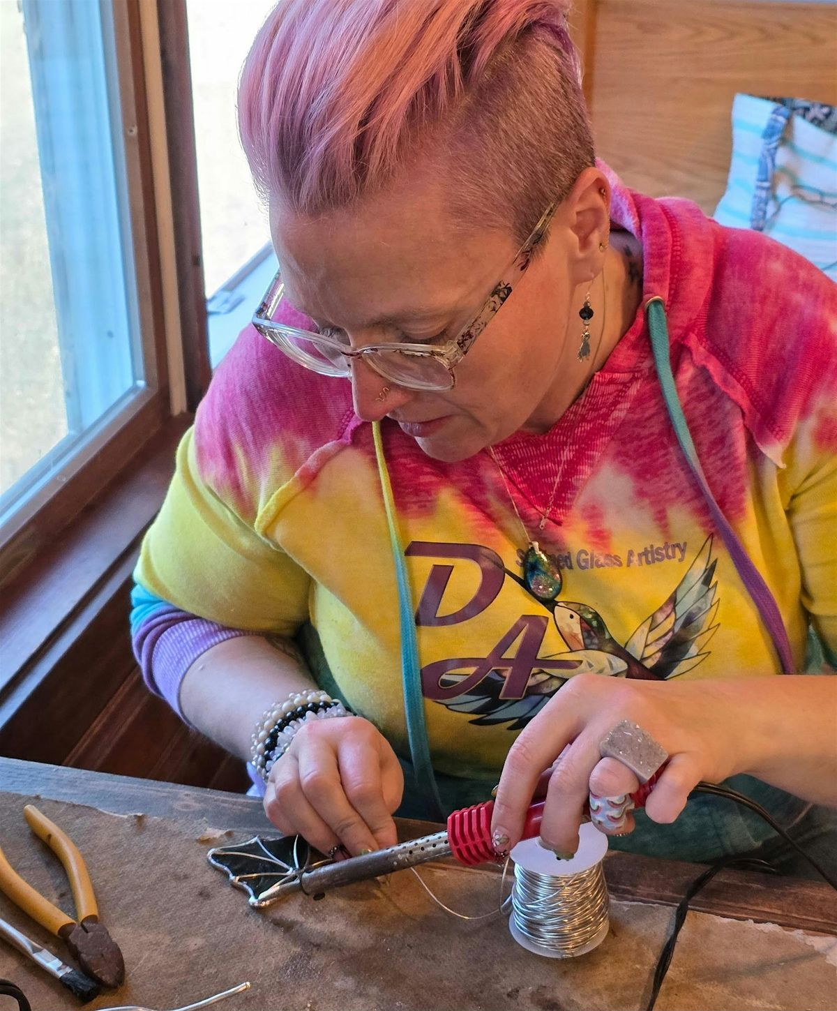 SPIRAL ARTS STUDIO Welcome Fall  Pumpkin Beginner Stained Glass Art Class, 10 October | Event in Windham | AllEvents