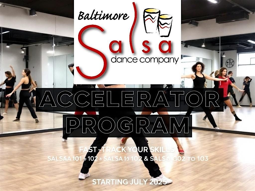 BSDC Accelerator Program – Salsa 102 to Salsa 103 in 8 weeks!, 7 August | Event in Glen Burnie | AllEvents