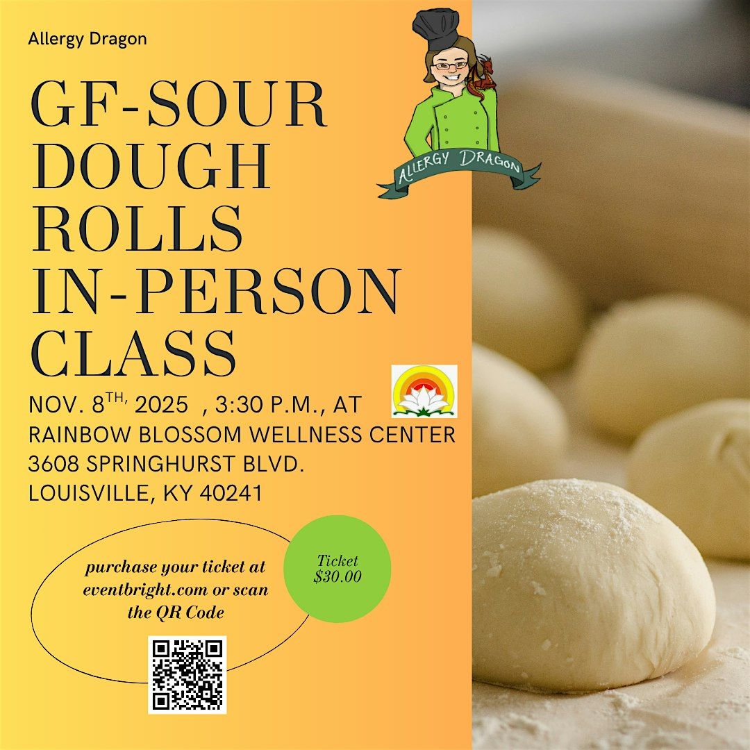 In-Person Sourdough Rolls Class Gluten-Free & Vegan, 8 November | Event in Louisville | AllEvents