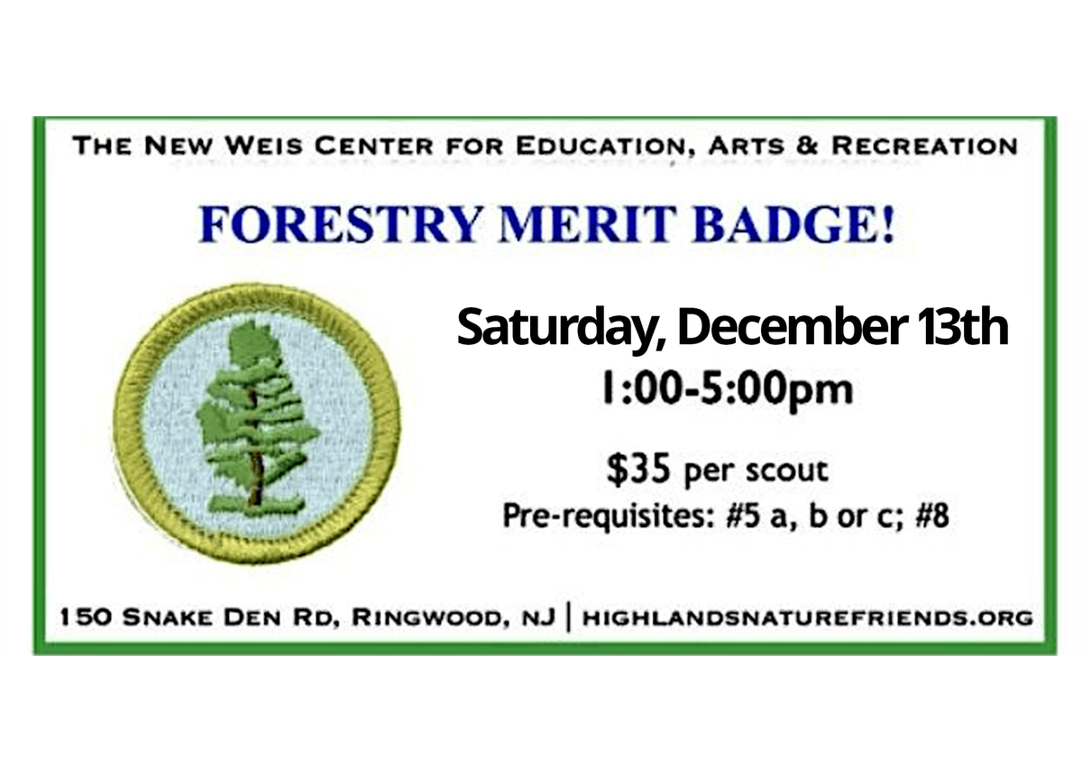 Forestry Merit Badge, 13 December | Event in Ringwood | AllEvents