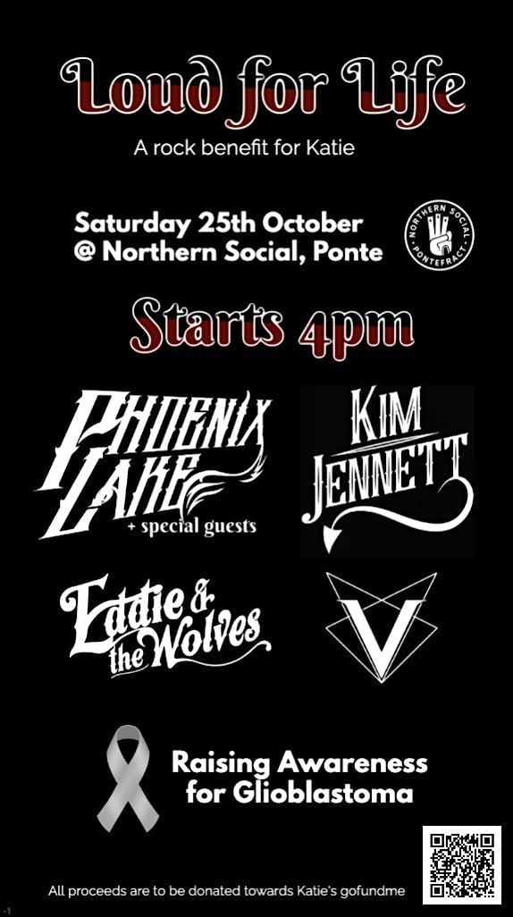 Loud for Life, 25 October | Event in Pontefract | AllEvents