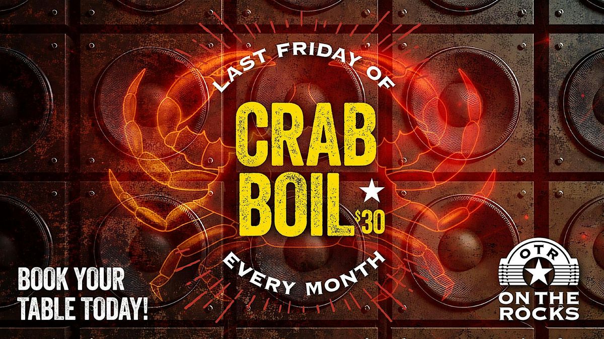 Crab Boil Dinner at On The Rocks, 28 November | Event in Edmonton | AllEvents