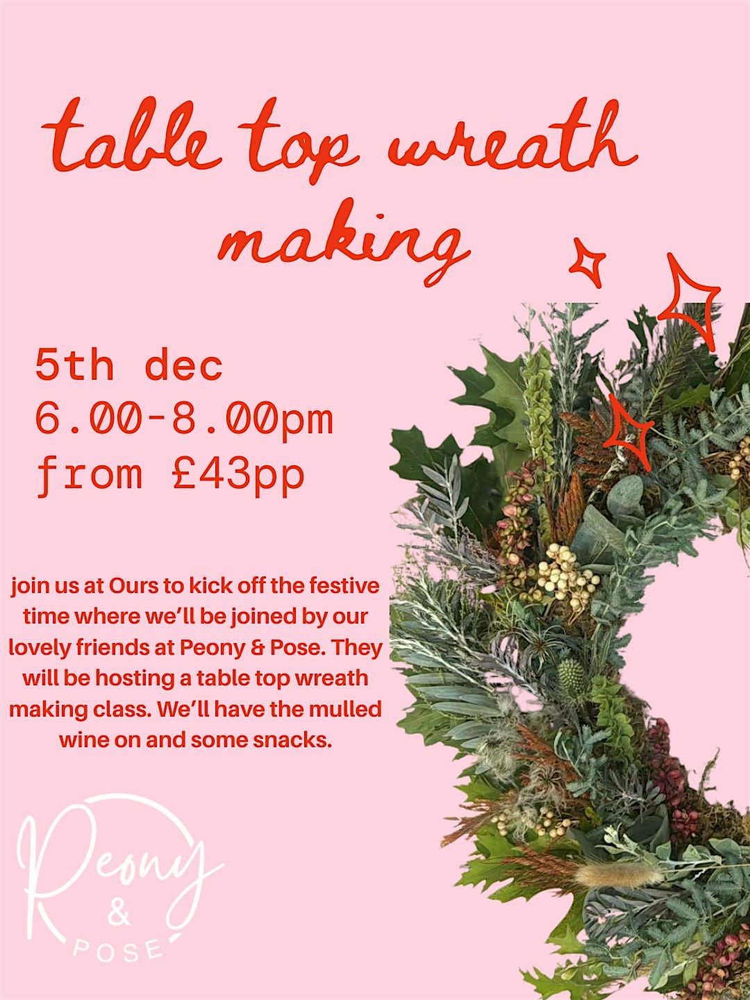 Wreath Making, 5 December | Event in Faversham | AllEvents