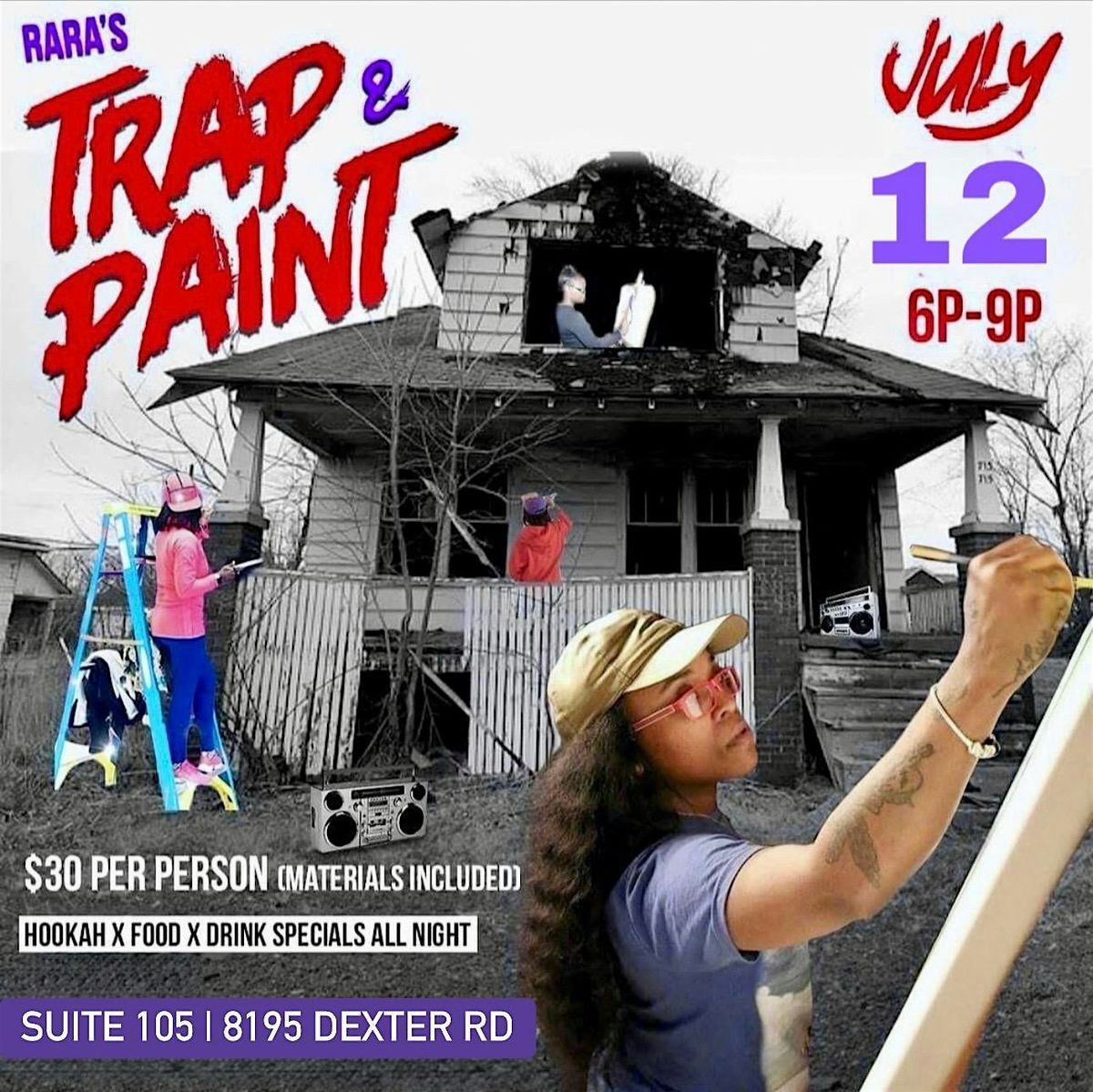 RaRa’s Trap & Paint, 12 July | Event in Cordova | AllEvents