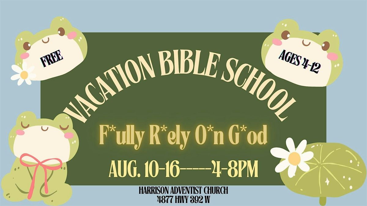 F.R.O.G. VBS, 10 August | Event in Harrison | AllEvents