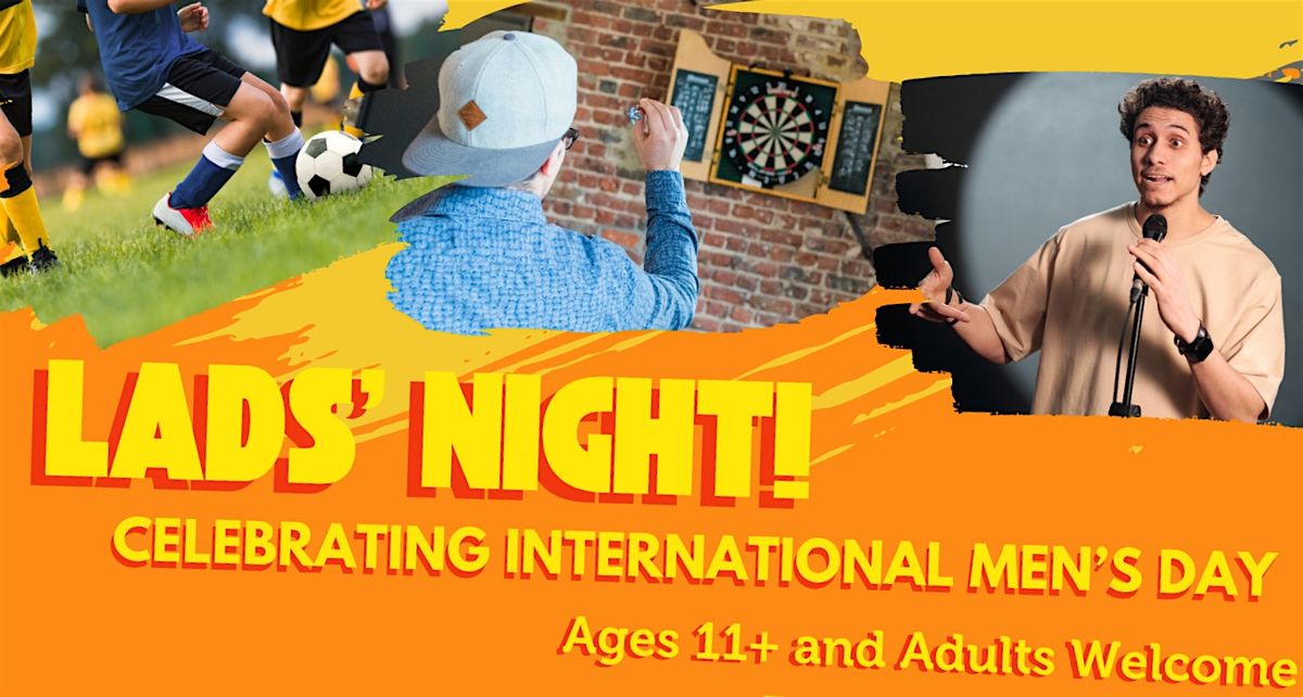 Worcester Community Trust - Lad's Night, 21 November | Event in Worcester | AllEvents