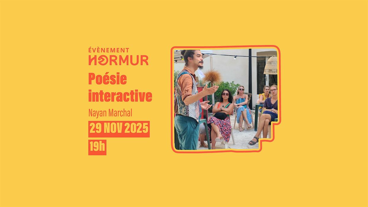 Poésie interactive avec Nayan Marchal au Feuille Blanche Café Noir – Paris 17, 29 November | Event in Clichy