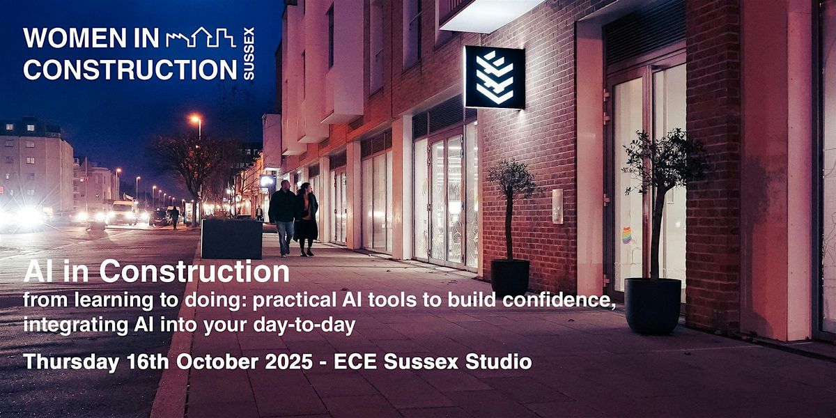 AI in Construction, 16 October | Event in Worthing | AllEvents