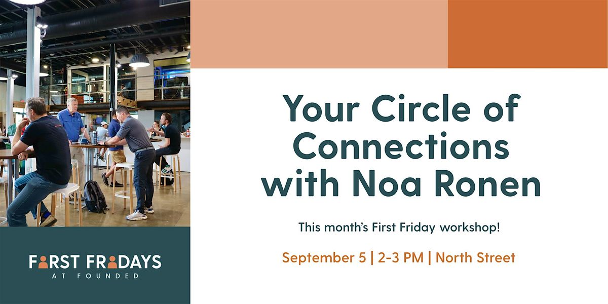 Your Circle of Connections with Noa Ronen, 5 September | Event in Raleigh | AllEvents