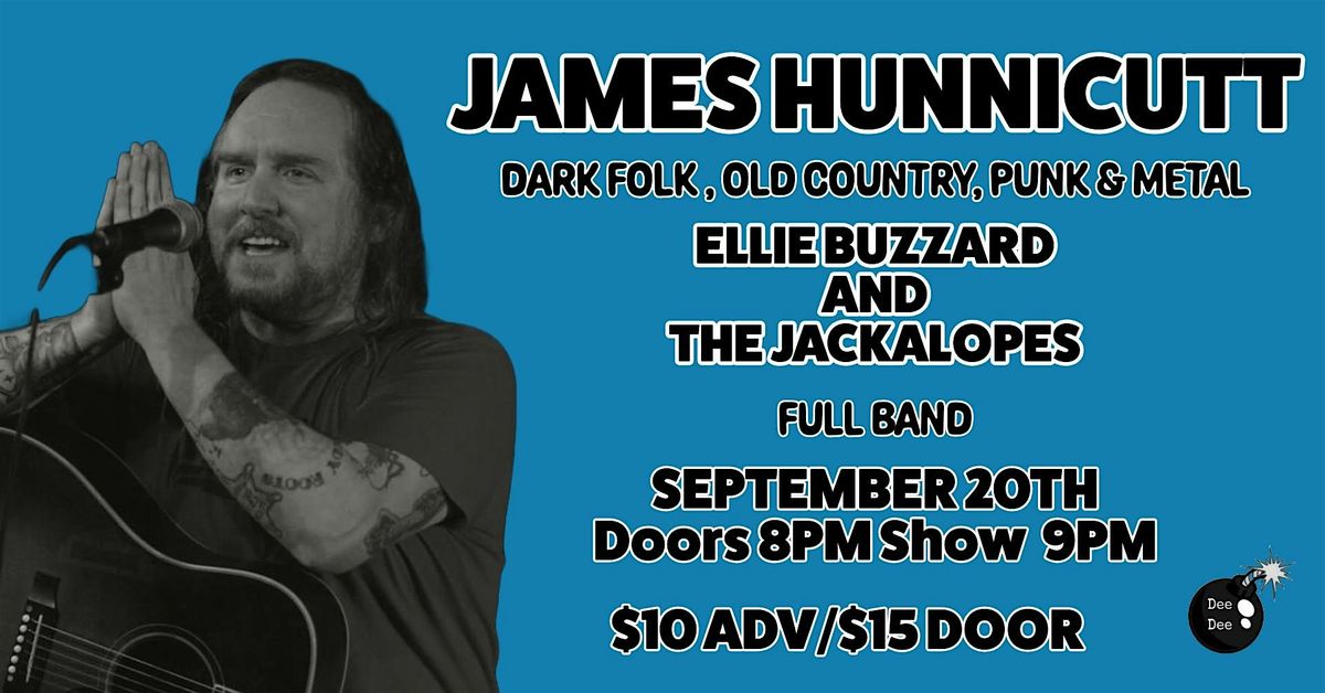 James Hunnicutt w/ speacial guest Ellie Buzzard & The Jackalopes, 20 September | Event in Centralia | AllEvents