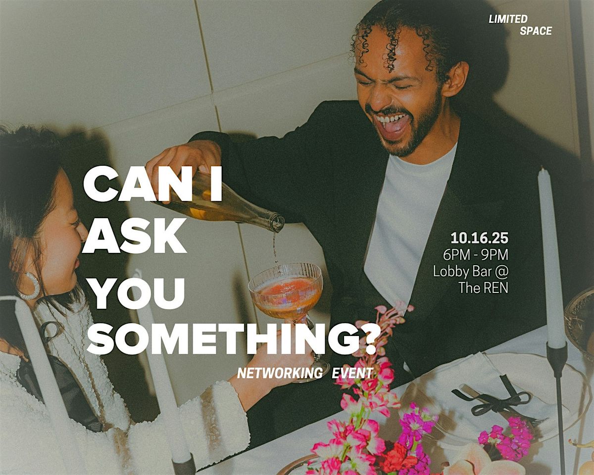 ‘Can I Ask You Something?’ Networking Event, 16 October | Event in Seattle | AllEvents