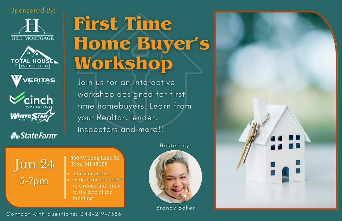 First Time Homebuyer Workshop | Event in Troy | AllEvents