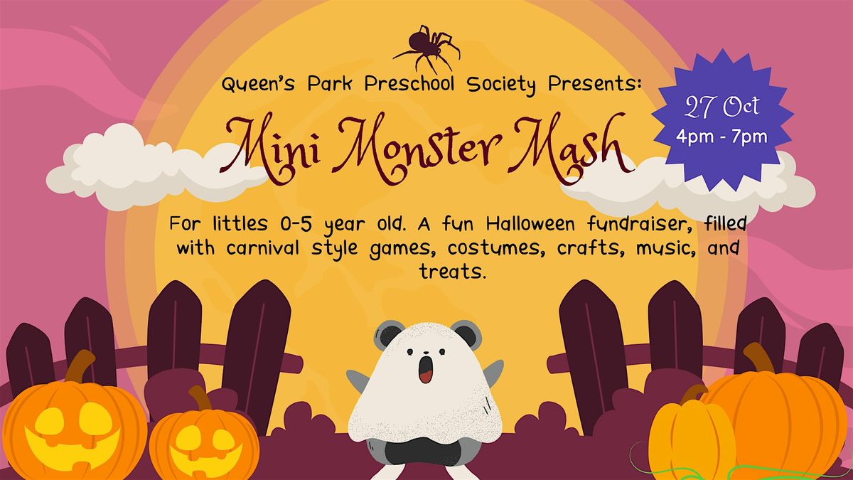 QPPS Mini Monster Mash, 27 October | Event in New Westminster | AllEvents